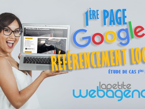 1ère Page Google Référencement Local – étude de cas